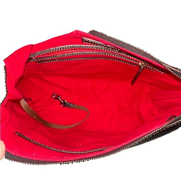 DOONEY & BOURKE Embossed Lizard Hobo Shoulder bag - Picture 7 of 11